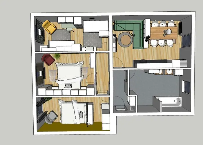 Messe Amelie Апартаменти Грац